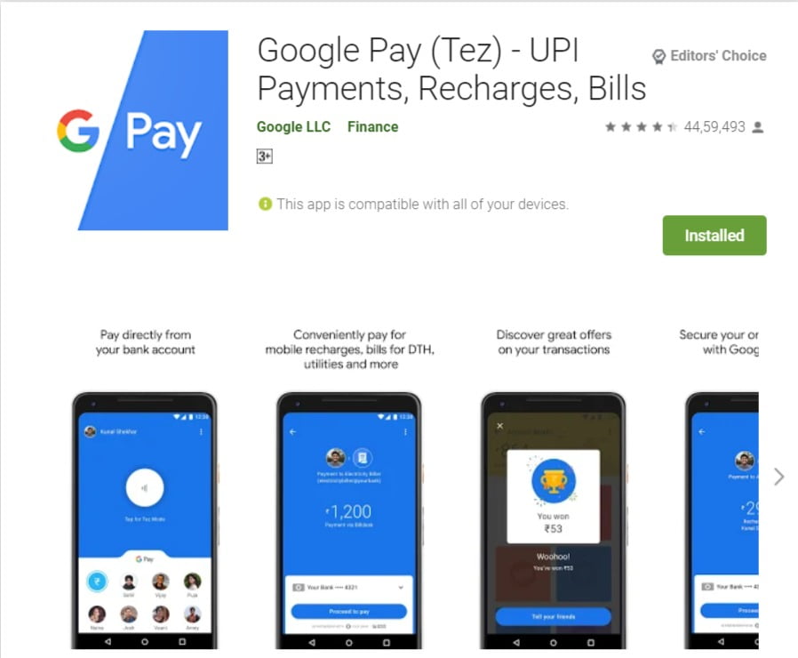 Google Pay (TEZ)