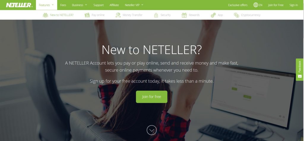 Neteller - Best PayPal Alternative india