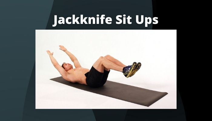 Jackknife Sit Ups To make six pack body without gym